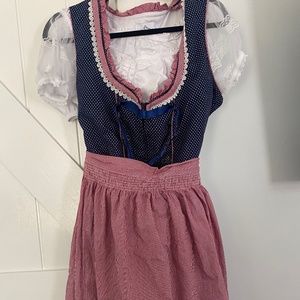 Womens Dirndl Oktoberfest Dress